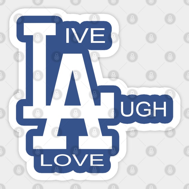 LOS ANGELES LOGO Sticker by AMOS_STUDIO